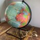 Vintage globe 1930 Perrina Picquart Metal and glass entirely original map geography