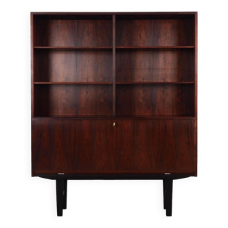 Rosewood bookcase, Danish design, 1970s, manufacture: Omann Jun