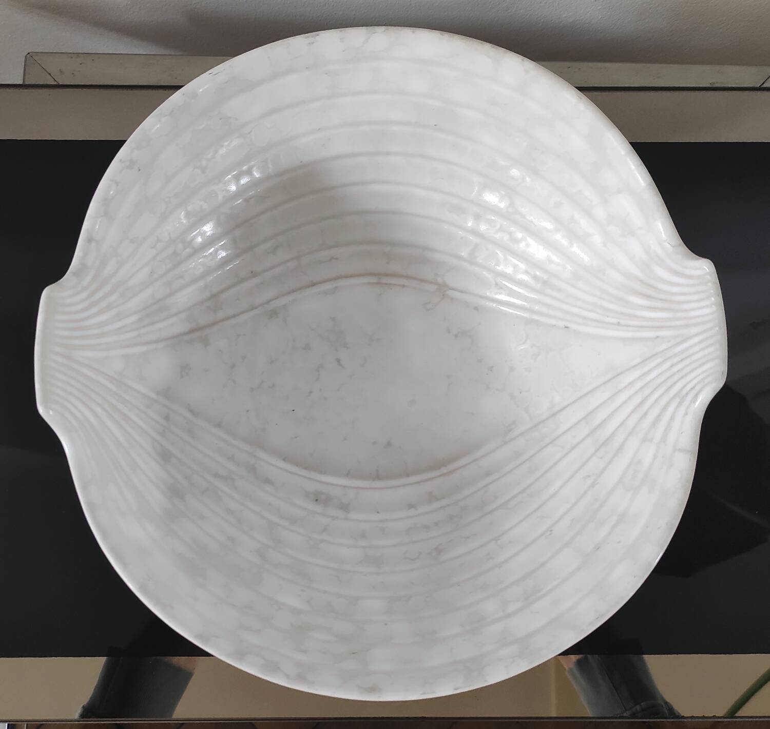 Large ceramic salad bowl W. Germany