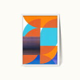 Tangram Slice X 50x70cm