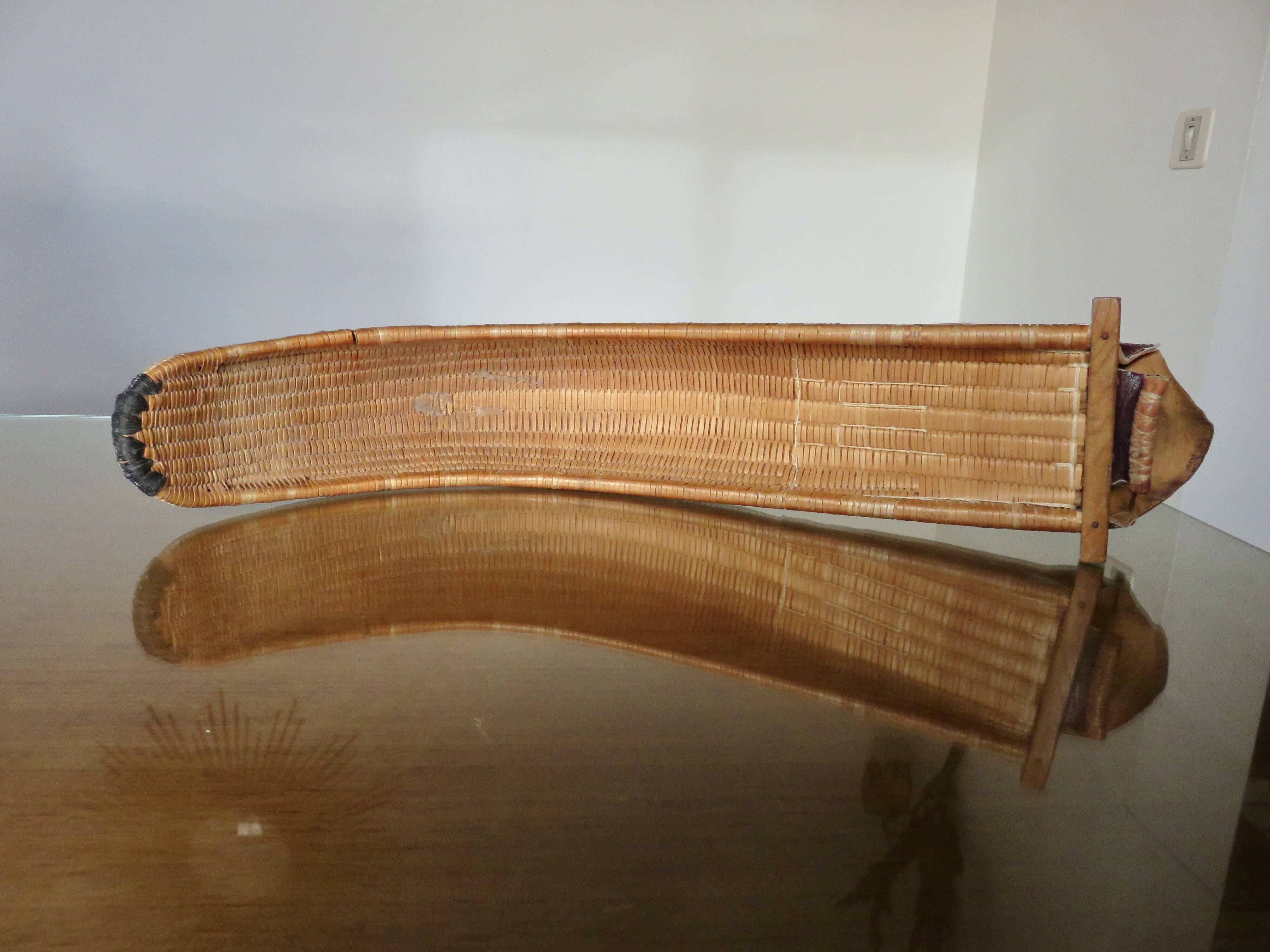 Ancienne chistera, pelote basque, Jaï Alaï, Cesta Punta