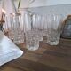 Verres à eau, apéritif vintage
