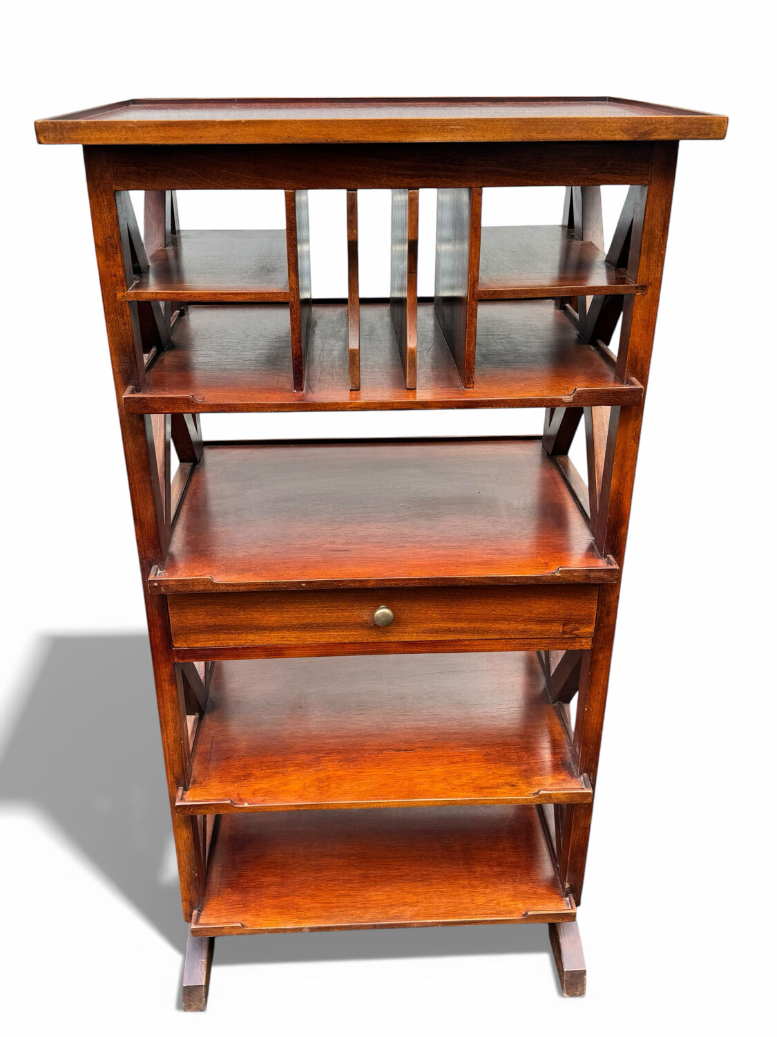 Bibus furniture with an adjustable shelf – vintage library furniture