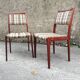 Mahogany chairs 1960
