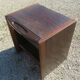 Paire de tables de chevet, vintage, placage palissandre