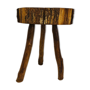 tabouret en chêne