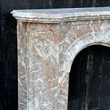 Regency Fireplace in Grey Ardennes Marble, 18th Century