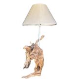 “Natural Shards” Driftwood Lamp