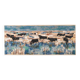 Printed wall tapestry, Bulls in Camargue, Robert Debiève, France