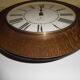 Wall Clock Star - Laiton, glass, formica - 1960s