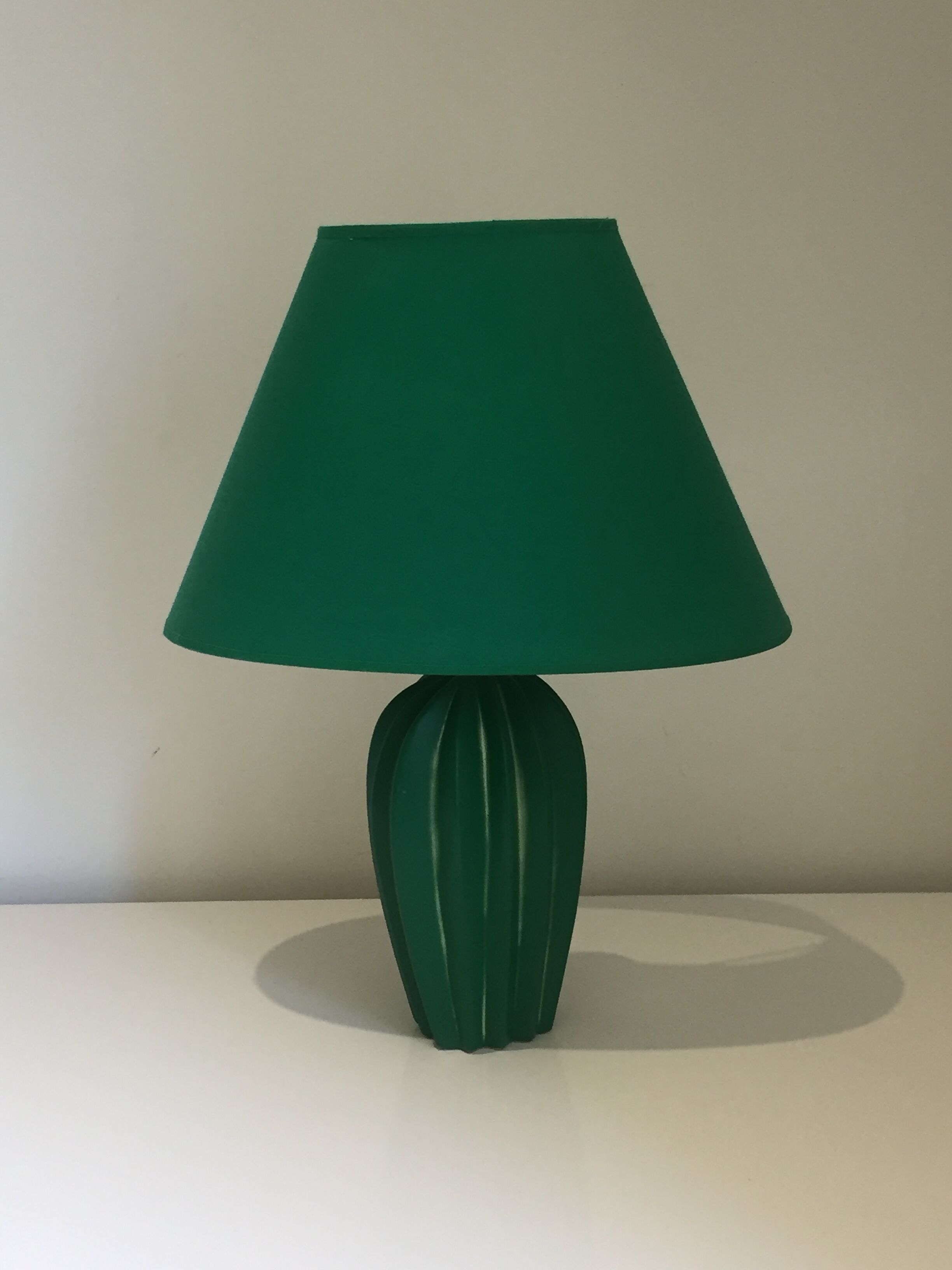 Ceramic cactus lamp, 1970s