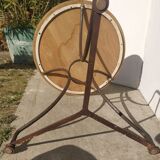 Table bistro pedestal table napoleon 3