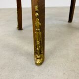 Side table pedestal table marble kidney louis XV style