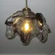 Large art glass pendant light, Pertti Santalahti for Humppila, Norway 1960s