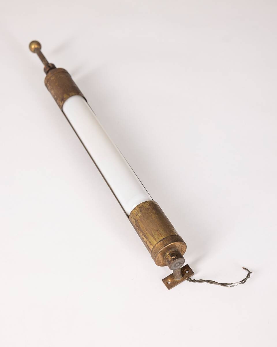 Applique vintage années 40 en laiton réglable design italien