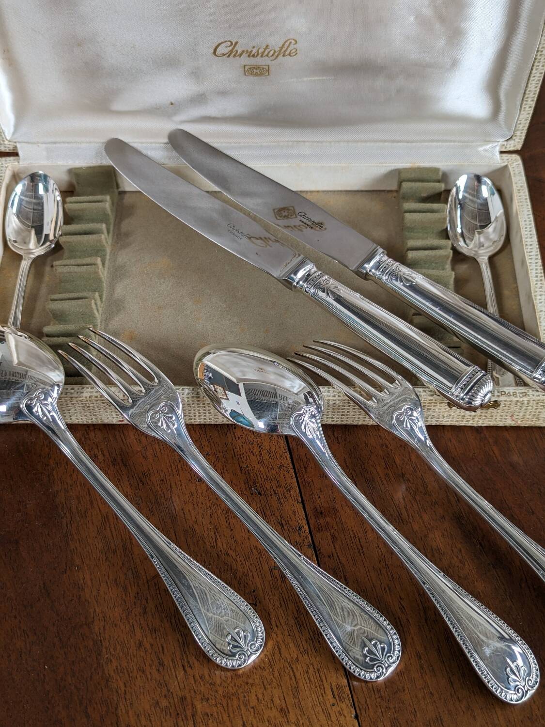 Christofle Malmaison serving set