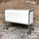 Vintage vinyl storage furniture, circa 1968, made in France