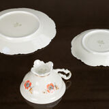 Porcelain cup and saucer set Bavaria 1950