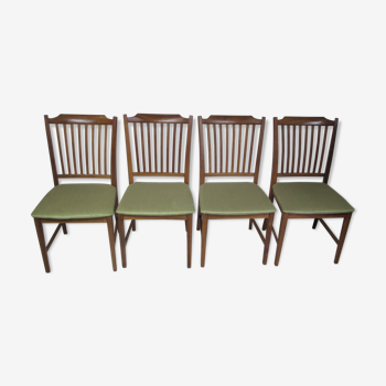 Set of four chairs, Denmark, 1970