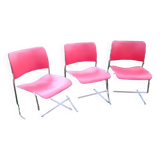 3 chaises David Rowland