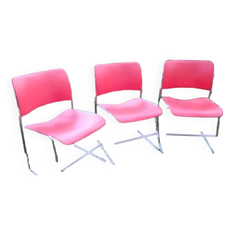 3 David Rowland chairs