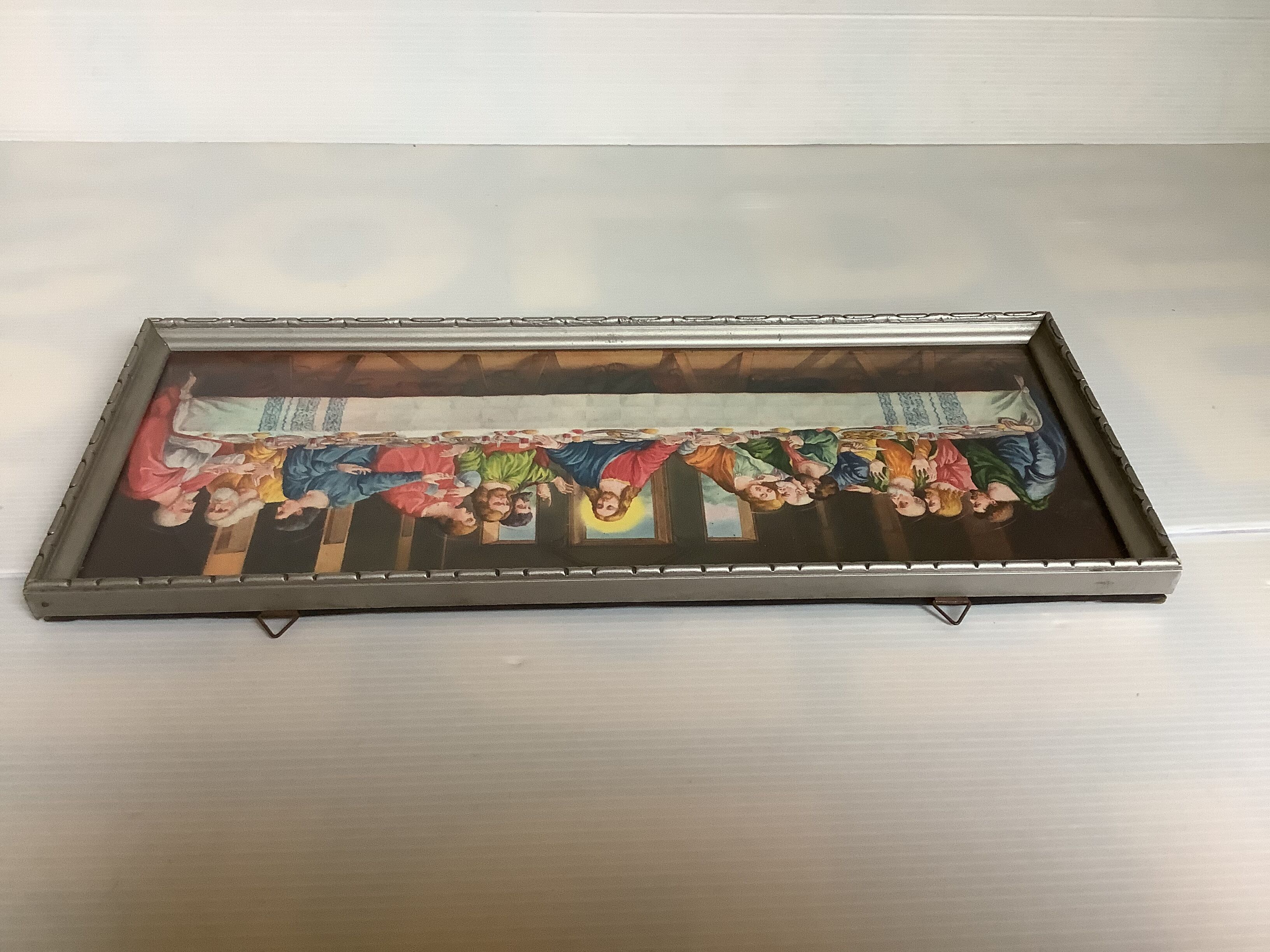 Ancient religious setting JC and the 12 apostles the last supper