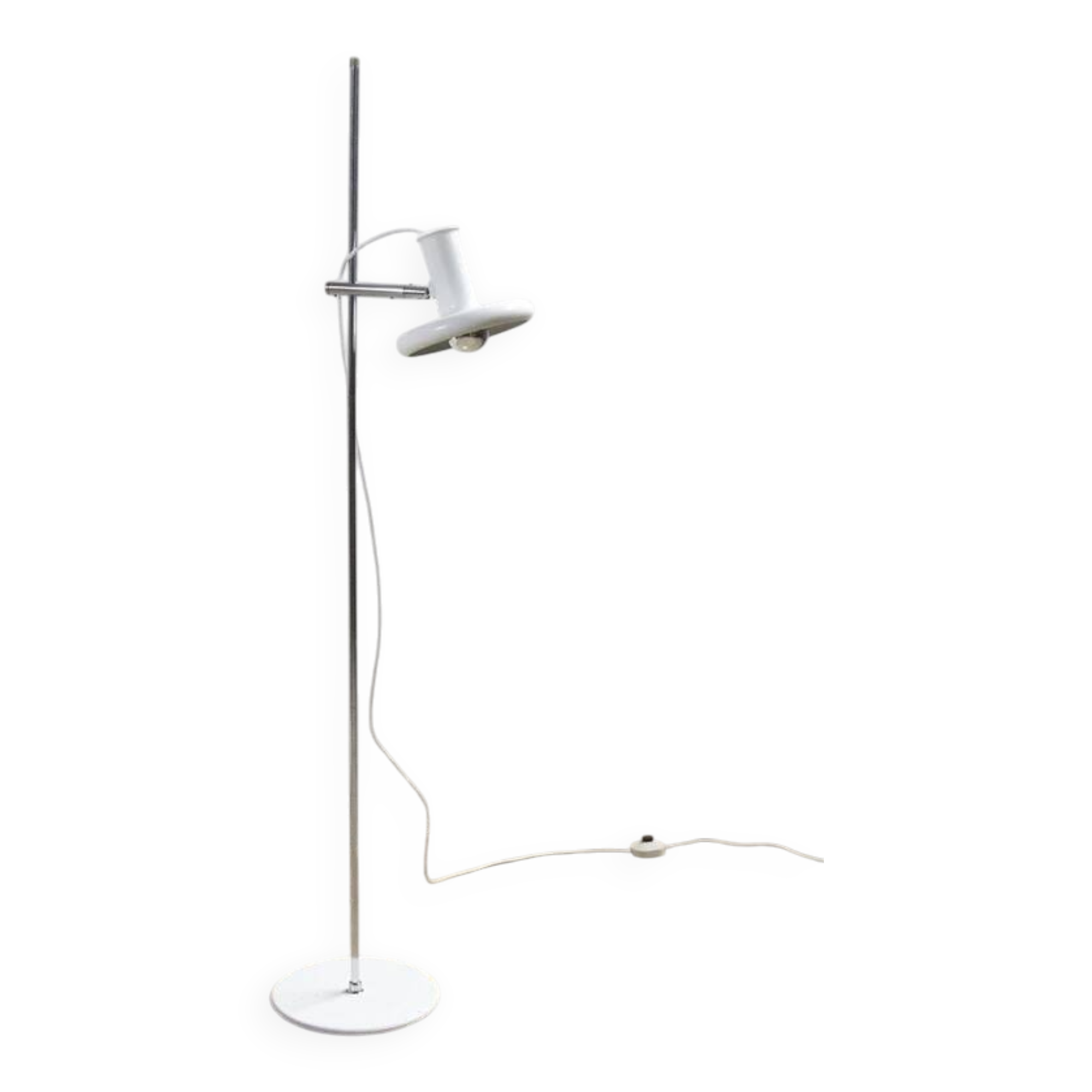 Vintage Danish floor lamp by Hans Due for Fog & Morup, 1970s