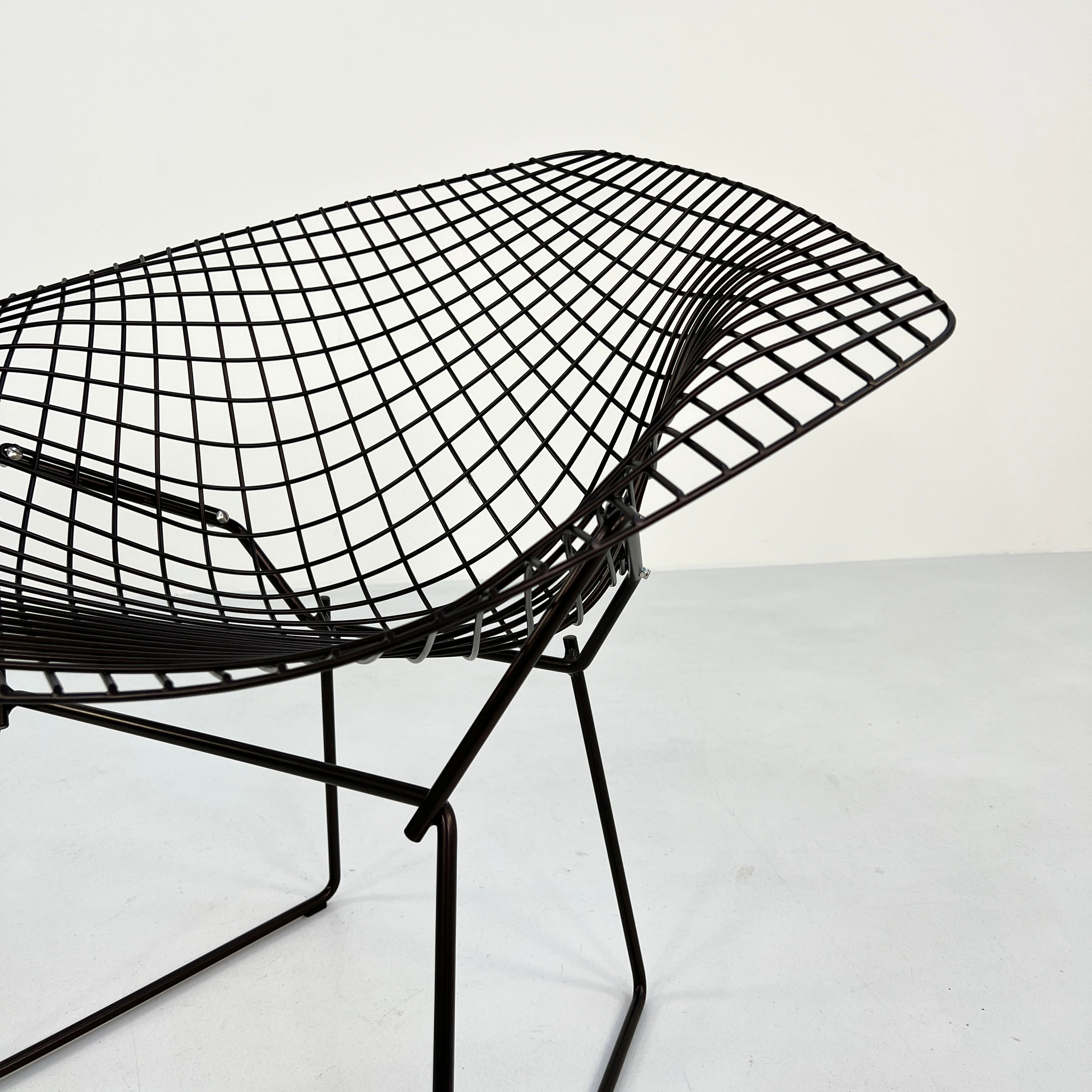 Diamond Bronze armchair by Harry Bertoia for Knoll, 1990