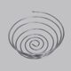Spiral fruit bowl