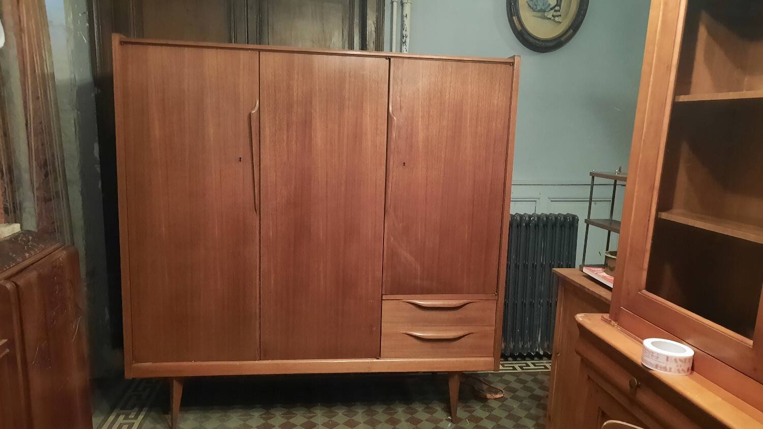 Scandinavian style wardrobe