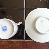 Limoges porcelain espresso cup - Raynaud