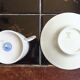 Limoges porcelain espresso cup - Raynaud