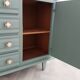 Commode art déco vert de gris