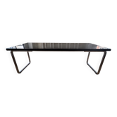 Black lacquered table - approximately 1970