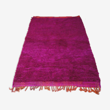 Pink vintage rug 200 x 148 cm