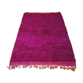 Pink vintage rug 200 x 148 cm