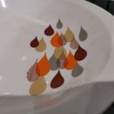 5 vintage Bavarian porcelain soup plates from Bareuther Waldassen from 1970