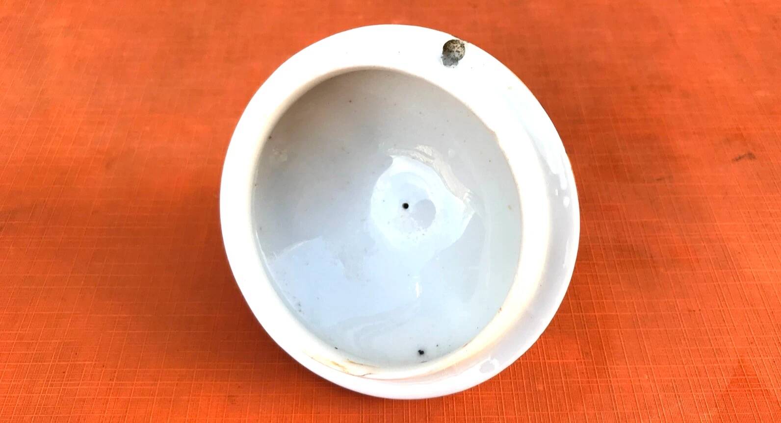 1920s Porcelain Sugar Bowl Frédéric Legrand Limoges France