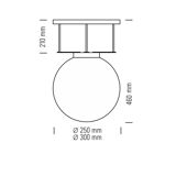 Ceiling lamp bauhaus