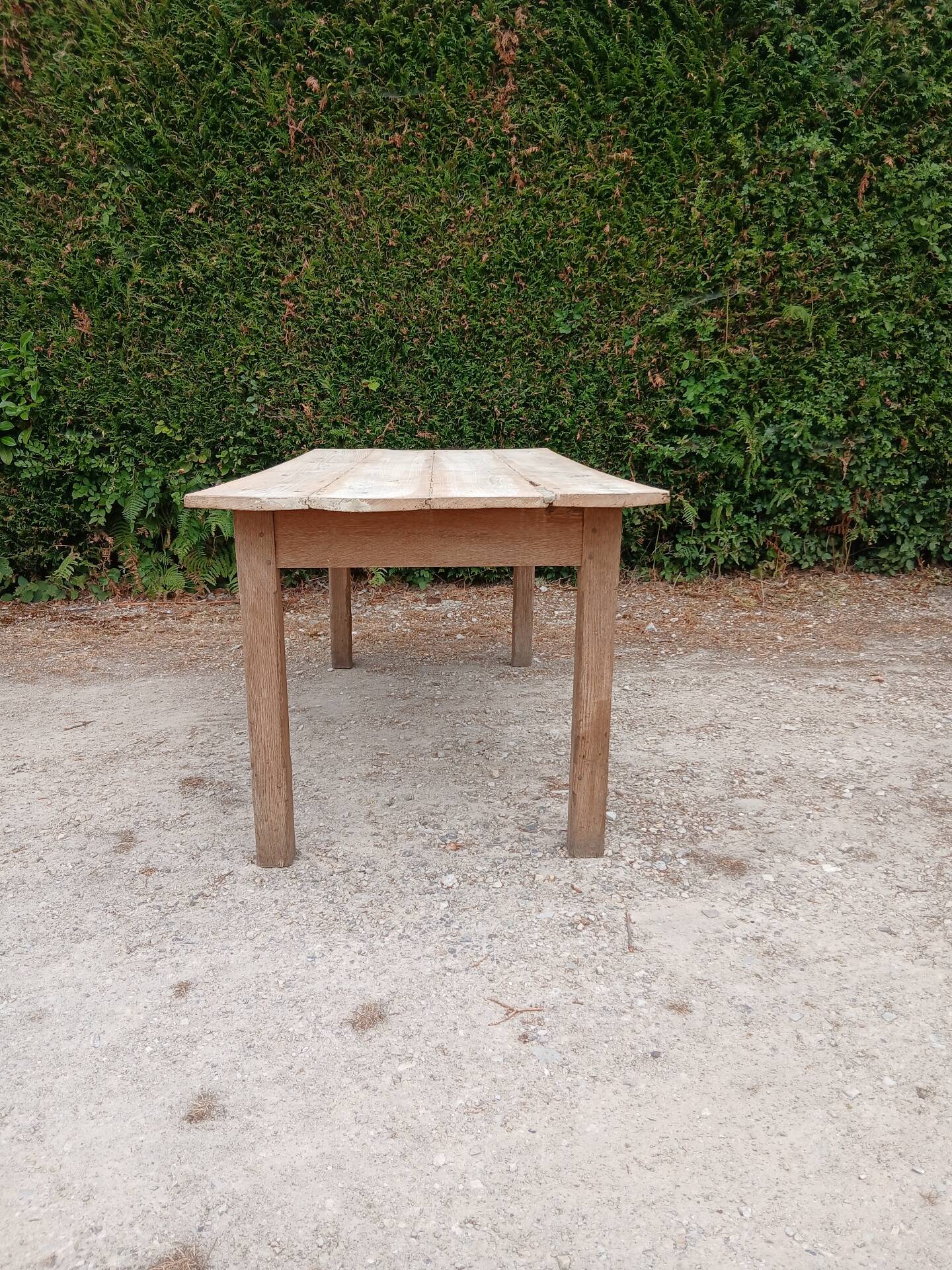 19th-century farmhouse table