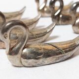 set of 12 duck/swan shaped table name or menu holders - Vintage