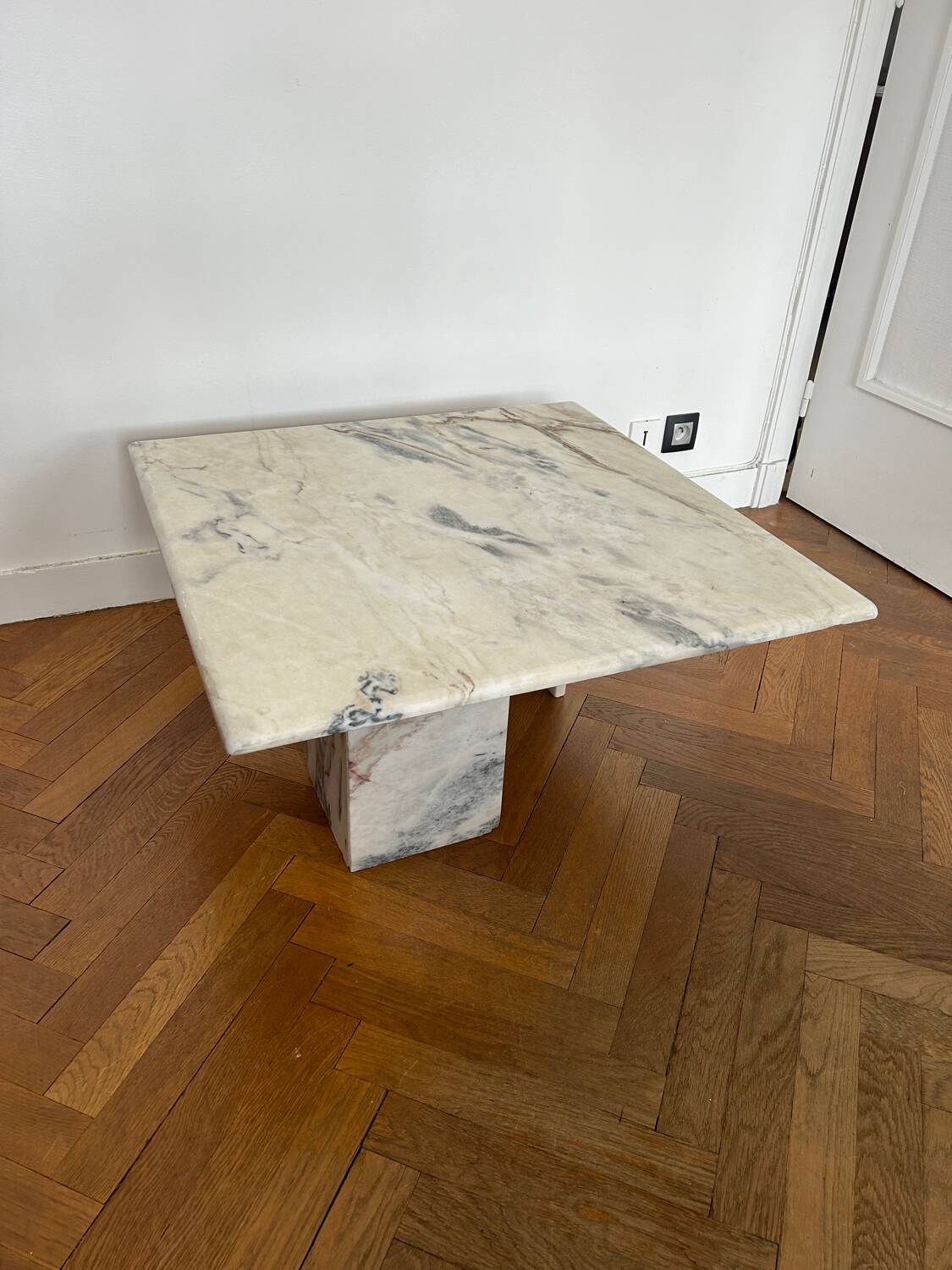 Marble coffee table