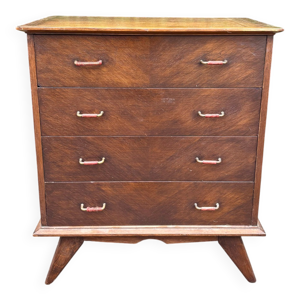 Commode vintage années - pieds compas