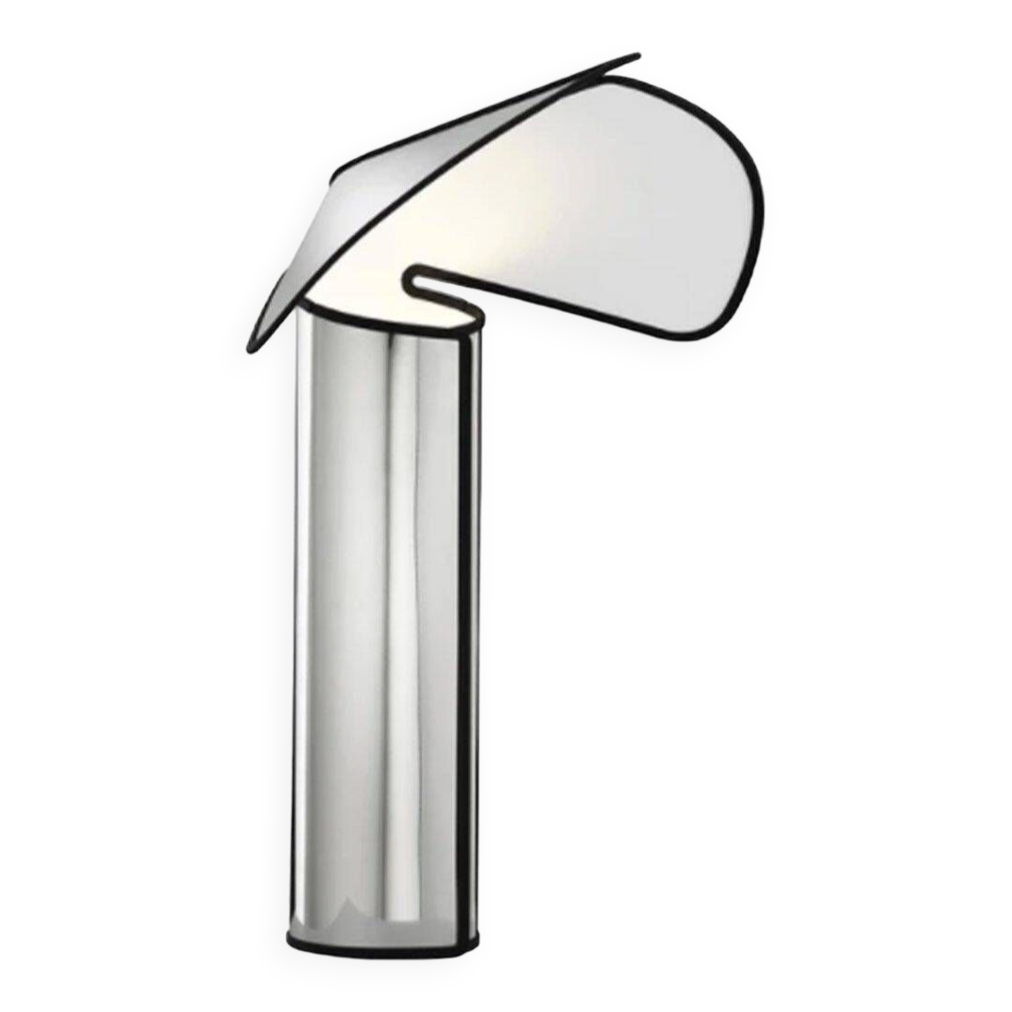 Chiara T Anthracite table lamp - Flos