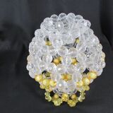 Pearl vase and bouquet, unique piece