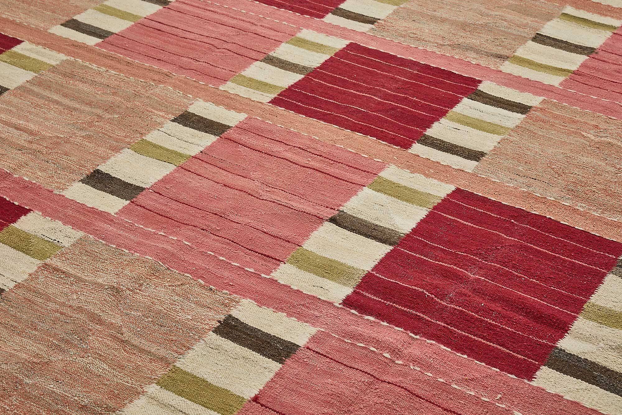 Contemporary Tribal Decorative Kilim 285 cm x 370 cm
