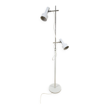 Lampe de sol blanche, Allemagne, années 1960.