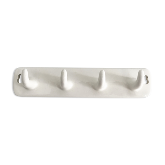 White porcelain coatrack