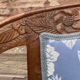 Office armchair gondola art deco mahogany 1930