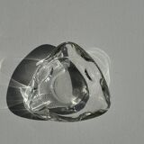 Small triangular glass ashtray France Reims
